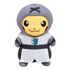 Disguised Pikachu Team Plasma Plush